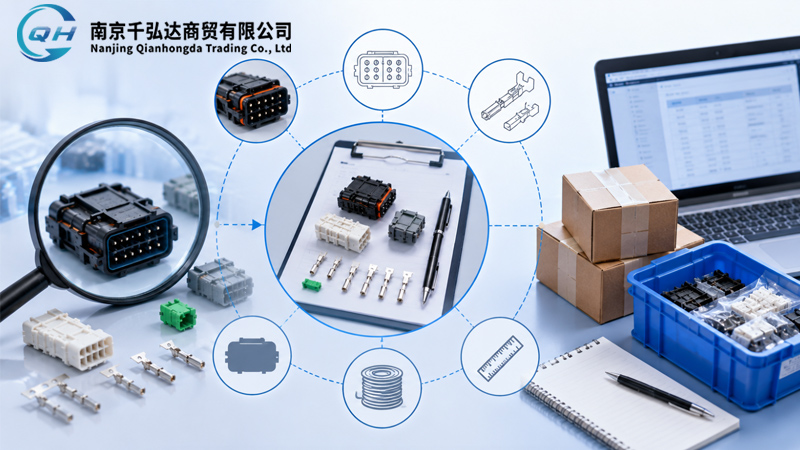 没有完整料号能询价吗?连接器型号确认需要哪些资料|南京千弘达 配图1 没有完整料号能询价吗?连接器型号确认需要哪些资料|南京千弘达 配图1