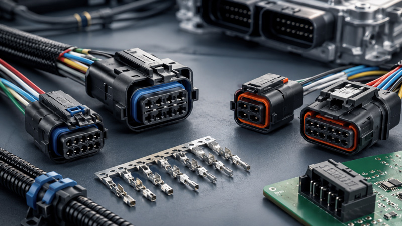 Molex MX150汽车连接器怎么选？针数、密封、线径与板端配置一次看懂 配图1